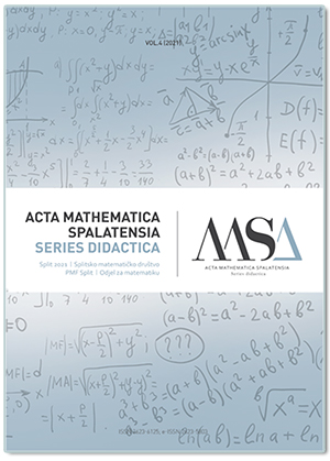ACTA MATHEMATICA SPALATENSIA. SERIES DIDACTICA VOL.4 (2021) (CRNO BIJELI TISAK), Grupa autora