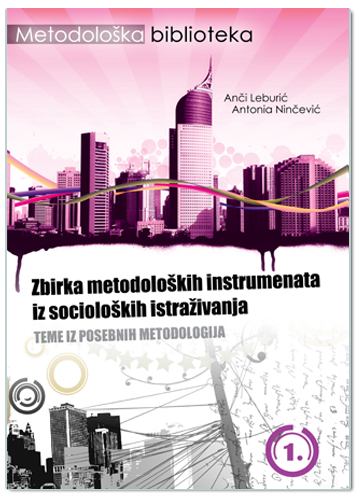 ZBIRKA METODOLOŠKIH INSTRUMENATA IZ SOCIOLOŠKIH ISTRAŽIVANJA